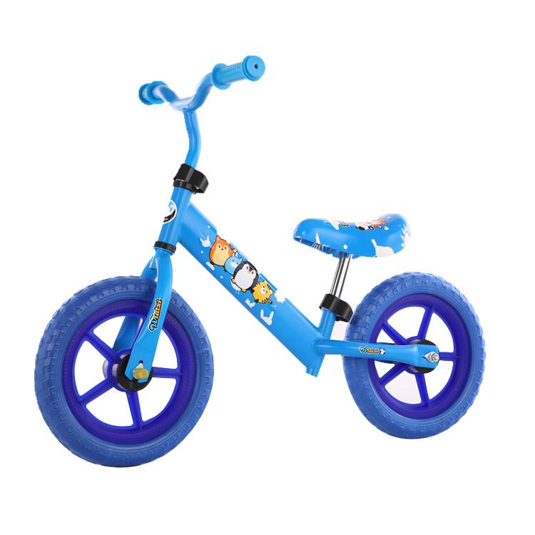12 inch balance bike with cheap price/light weight cycle balance bikes for trainer/baby balance bicycle ride on plastic wheel