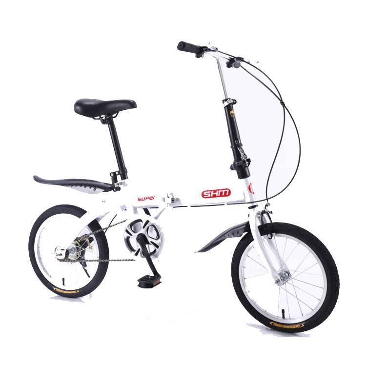 China manufacture bicycle folded 7 speed/popular small wheel folding bicycle/Aluminum alloy rims 24 inch folding bicycle