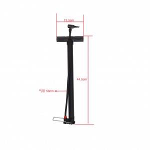 practical bike tire inflator adapter/easily control the air pressure pump road bike/alloy tube co2 bike pump