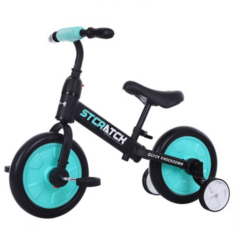 12 inch baby balance bike with training wheel/12 balance kids bike for sale/2 in1 children balance bike steel frame
