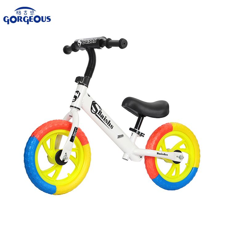 Oem Carbon Steel Integrated Frame Two Wheels Kids Walking Children Balance Bike With High Quality