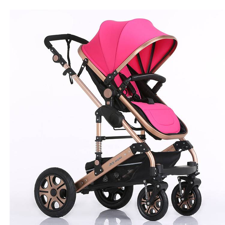Wholesale cheap high quality baby stroller plastic parts/luxury european with suspension baby pram/oxford fabric for pram