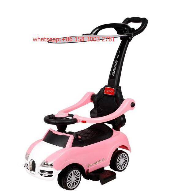 Beautiful & fashion baby tricycle with push pole and rear basket – Manufacturer
