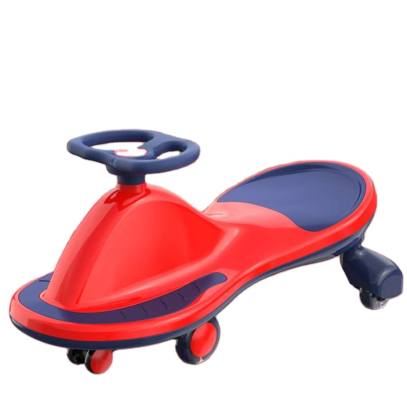 Hot Sale New Model Cartoon Baby Swing Car/ best quality ride on slide swing car /lovely 4 wheels child slide car