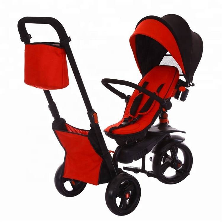 new type 4 in 1 baby trike with parent handle/easy rider baby stroller tricycle/manufacturer kids trike