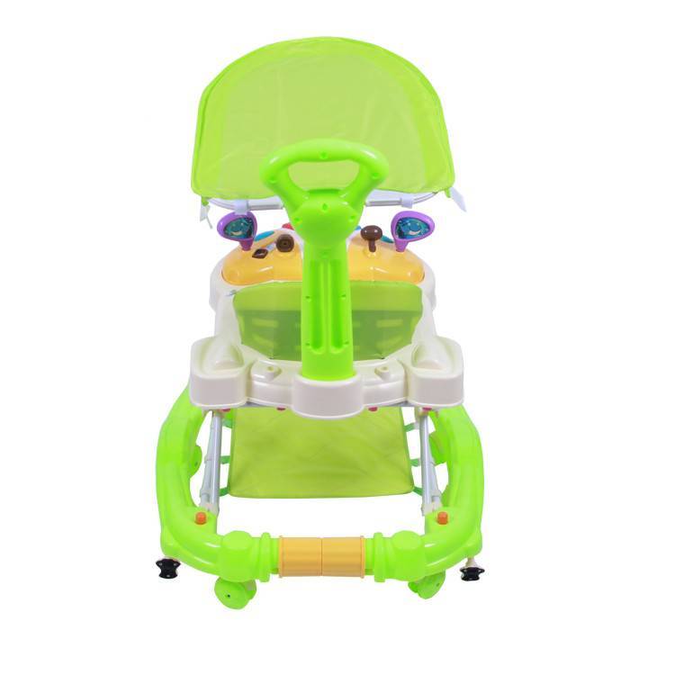 2020 Popular educational kids walker children walker for baby/plastic multifunctional baby walker/baby walker cum swing PU wheel