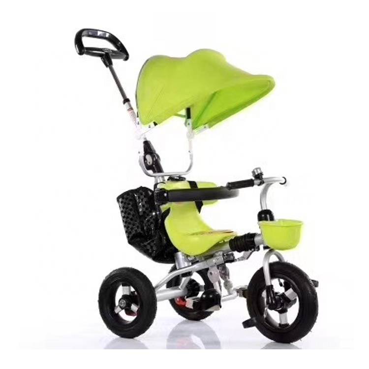 New model children trikes with parent handle/folded cycle kids car baby tricycle/CE rotary differential child tricycle