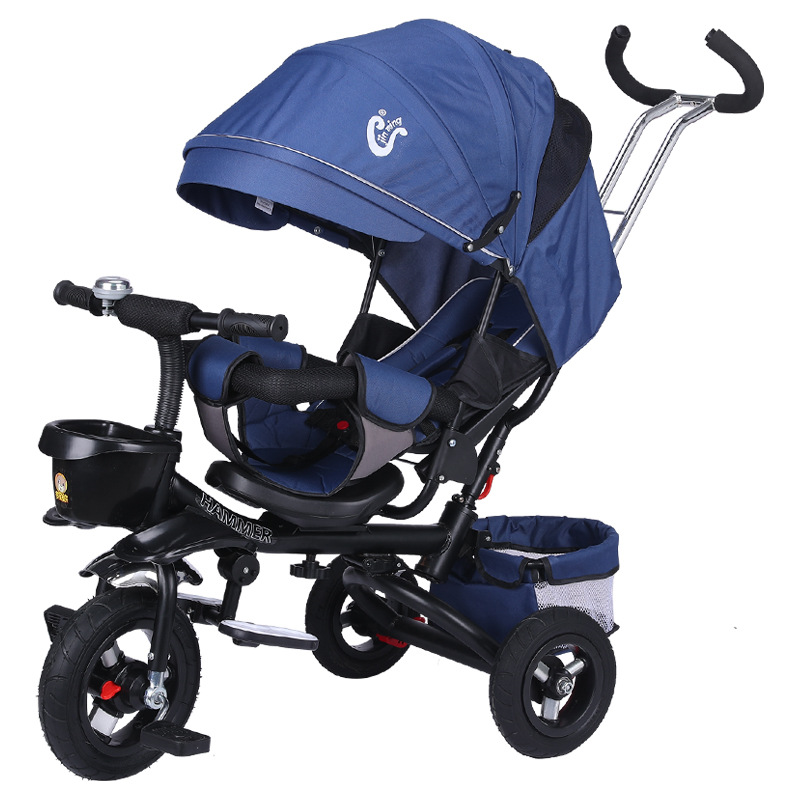 Cheap multifunction 2-3 year children baby bicycle child 3 EVA wheels kids tricycle with push bar