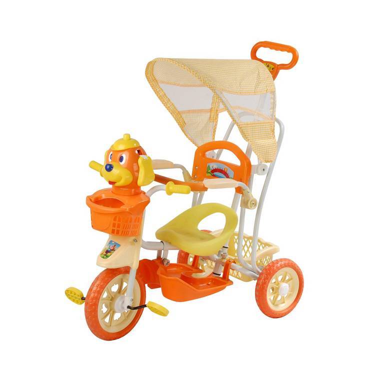 Lovely ride on kids pedal tricycle/soft seat baby tricycle/China ride control children tricycle