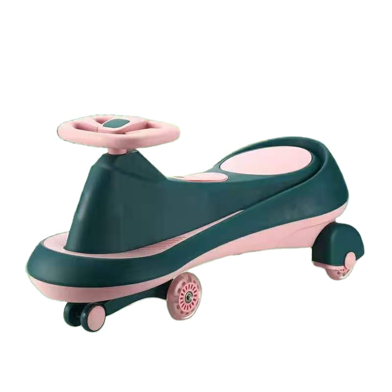 2021 new children baby drive plastic swing/Good quality child car for kids/wholesale baby ride on swing car outdoor