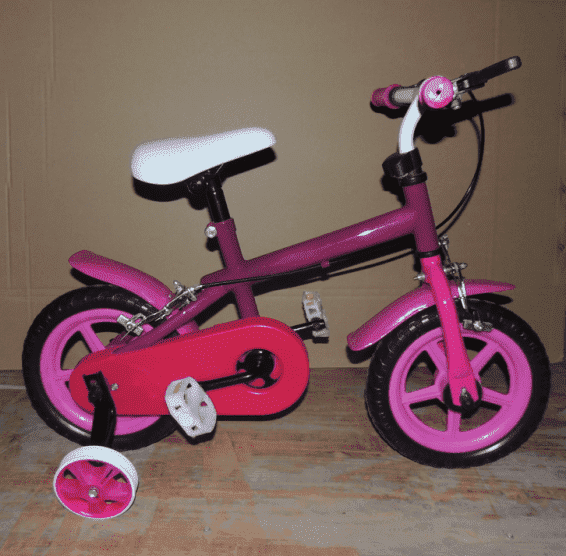 classic model children bicycle for girl kids bike white tyre from factory wholesale