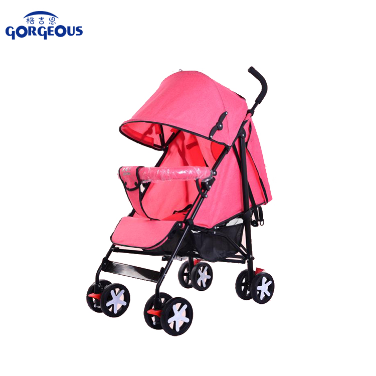 leather baby stroller